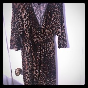 Wrap around dress lane Bryant